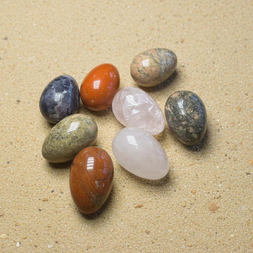 Assorted Small Gemstone Eggs
