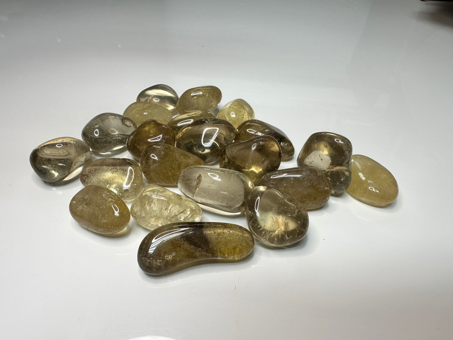 SM Natural Citrine Tumbled Stone