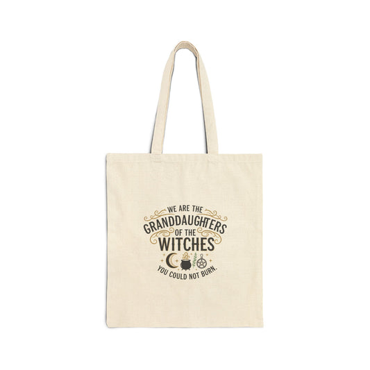 Tote Bag Granddaughter Cotton Canvas
