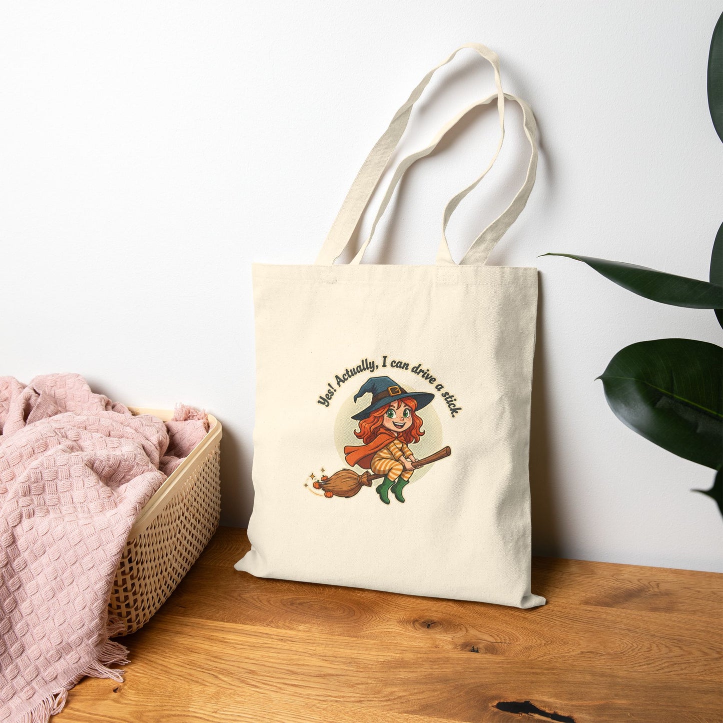 "Red" Stick Driver Cotton Canvas Tote Bag