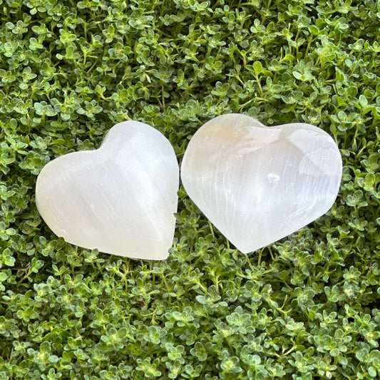 Selenite Heart