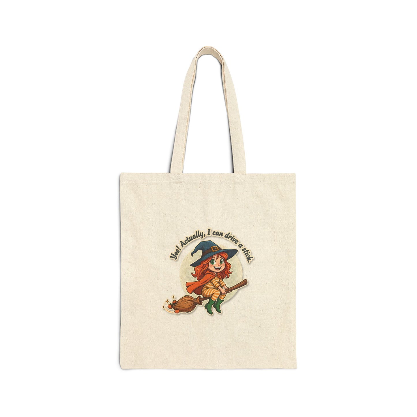 Tote Bag "Red" Stick Driver Cotton Canvas