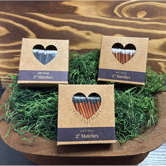2 Inch Match Box - Premium Wooden Matches