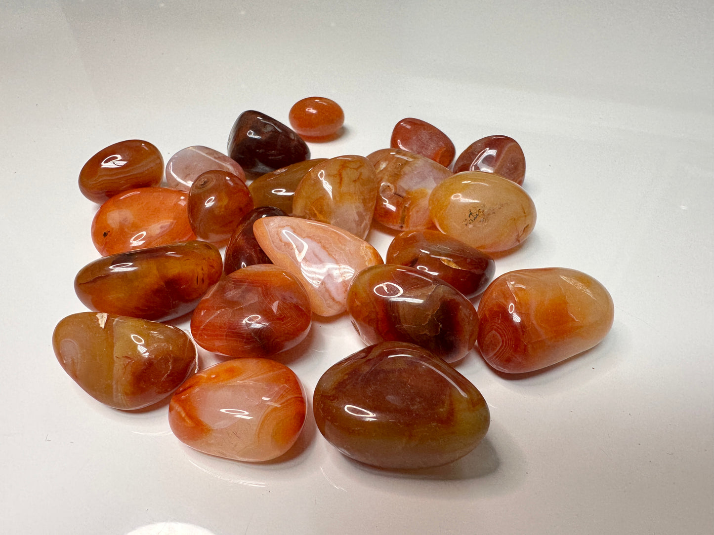 Carnelian Hand Polished Stone