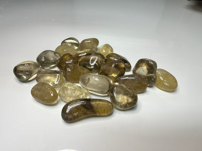 SM Natural Citrine Tumbled Stone
