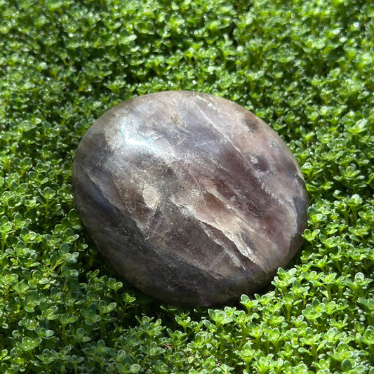 Chevron Amethyst Palm Stone